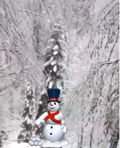 Snowman Pink Snow, Northern Lights, Finland Economics Plus Cool Winter Sports