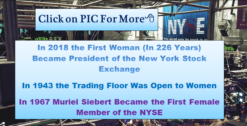 First Female CEO of NYSE And It’s History